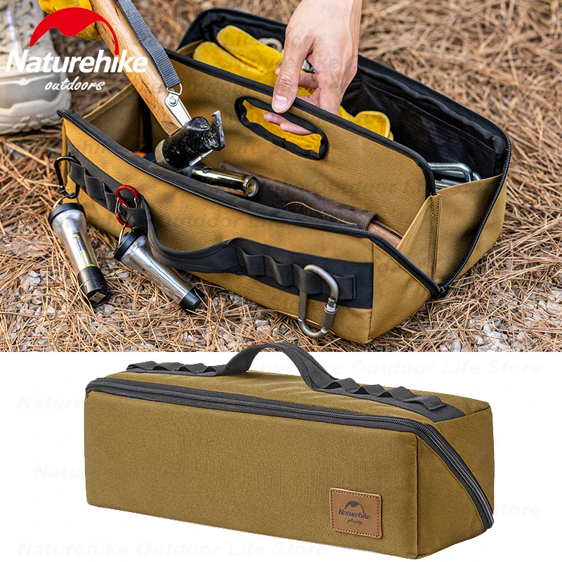 

Naturehike Storage Bag Camping Folding Tool Storage Bag Outdoor Tent Pole Pegs Hammack Axe Spetula Accessories Storage Box