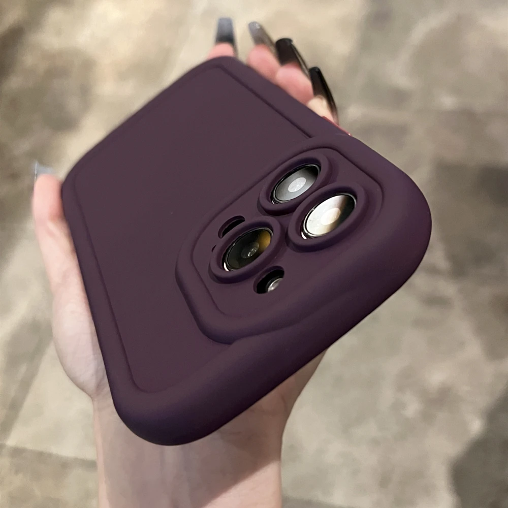 Matte Soft Liquid Silicone Phone Case For iPhone 11 12 13 14 15 16 Pro Max X XR XS Plus Camera Protection Shockproof Cover image 3