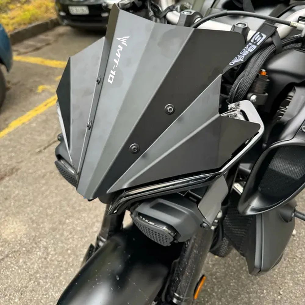 

For Yamaha MT-10 MT 10 MT10 2022 2023 2024 Motorcycle Front Screen Windshield Fairing Wind screen Decorate Deflector Accessories