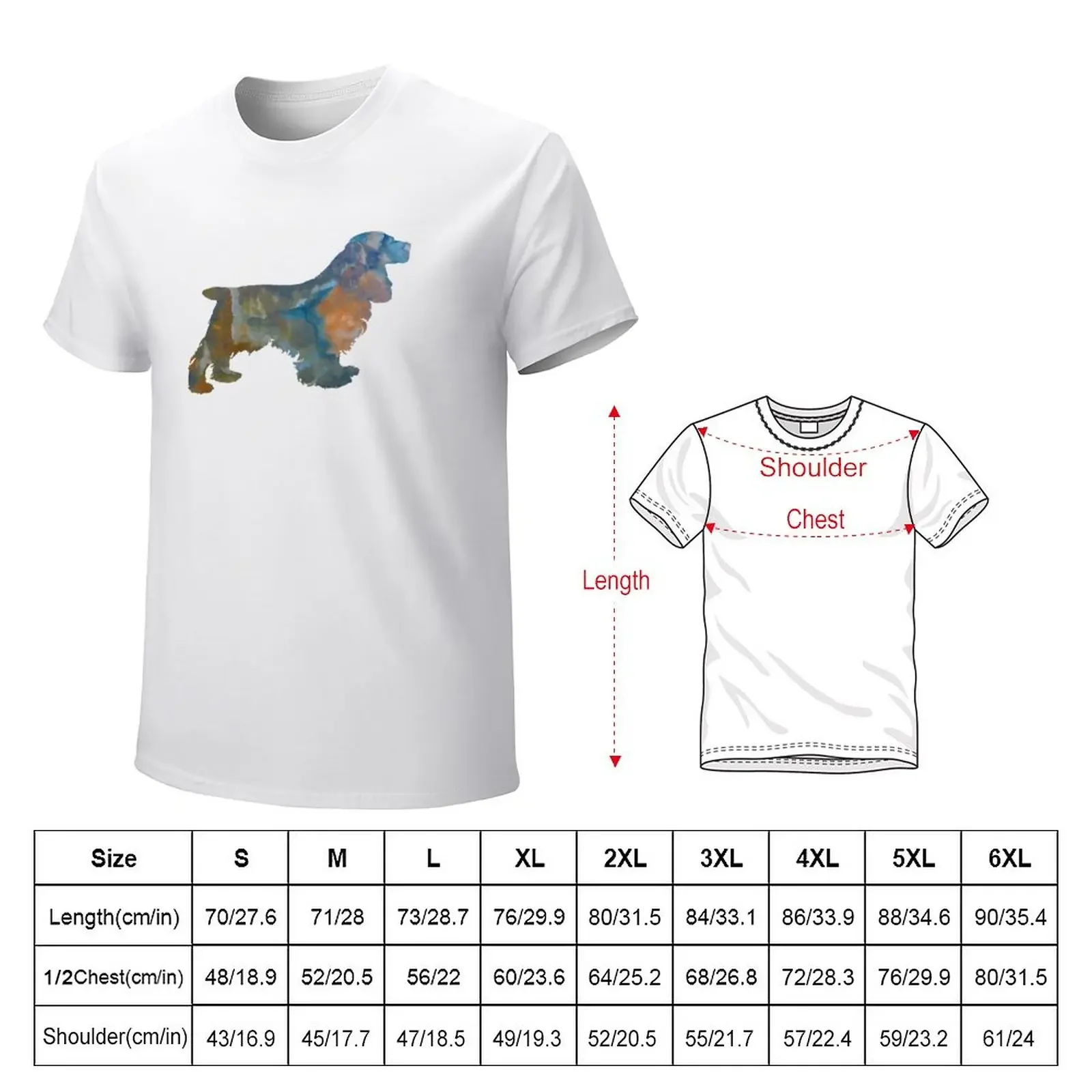 Cocker Spaniel - Dog T-Shirt boys animal print cute tops funny t shirts for men