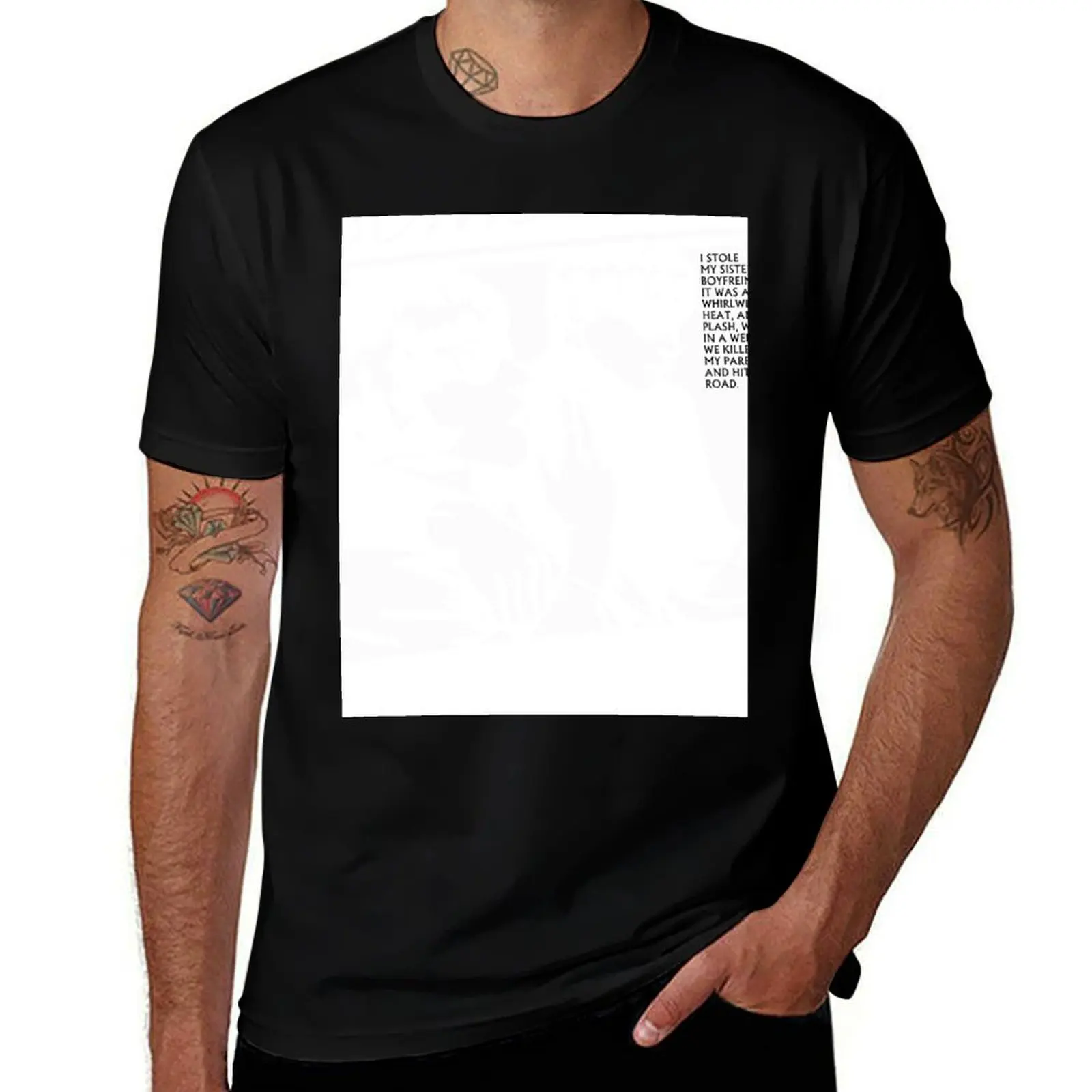 Sonic youngster Band Logo Merchandise T-Shirt Basic Casual Short Sleeve Cotton Shirt T-Shirt