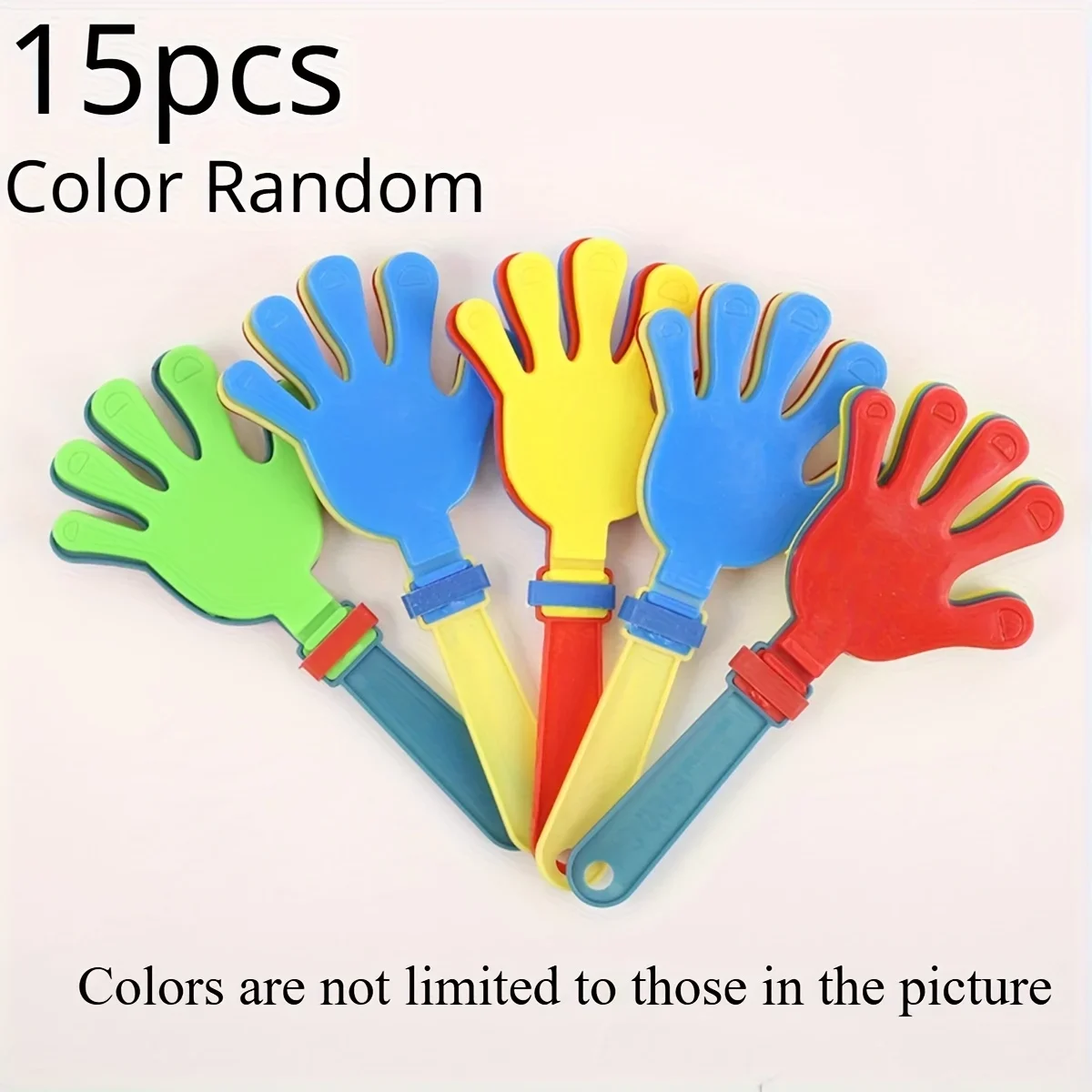 15PC Handheld Camera, Plastic Noise Generator, Party Gift, Game Accessory, Used for Sports Events, Company Carnival Supplies