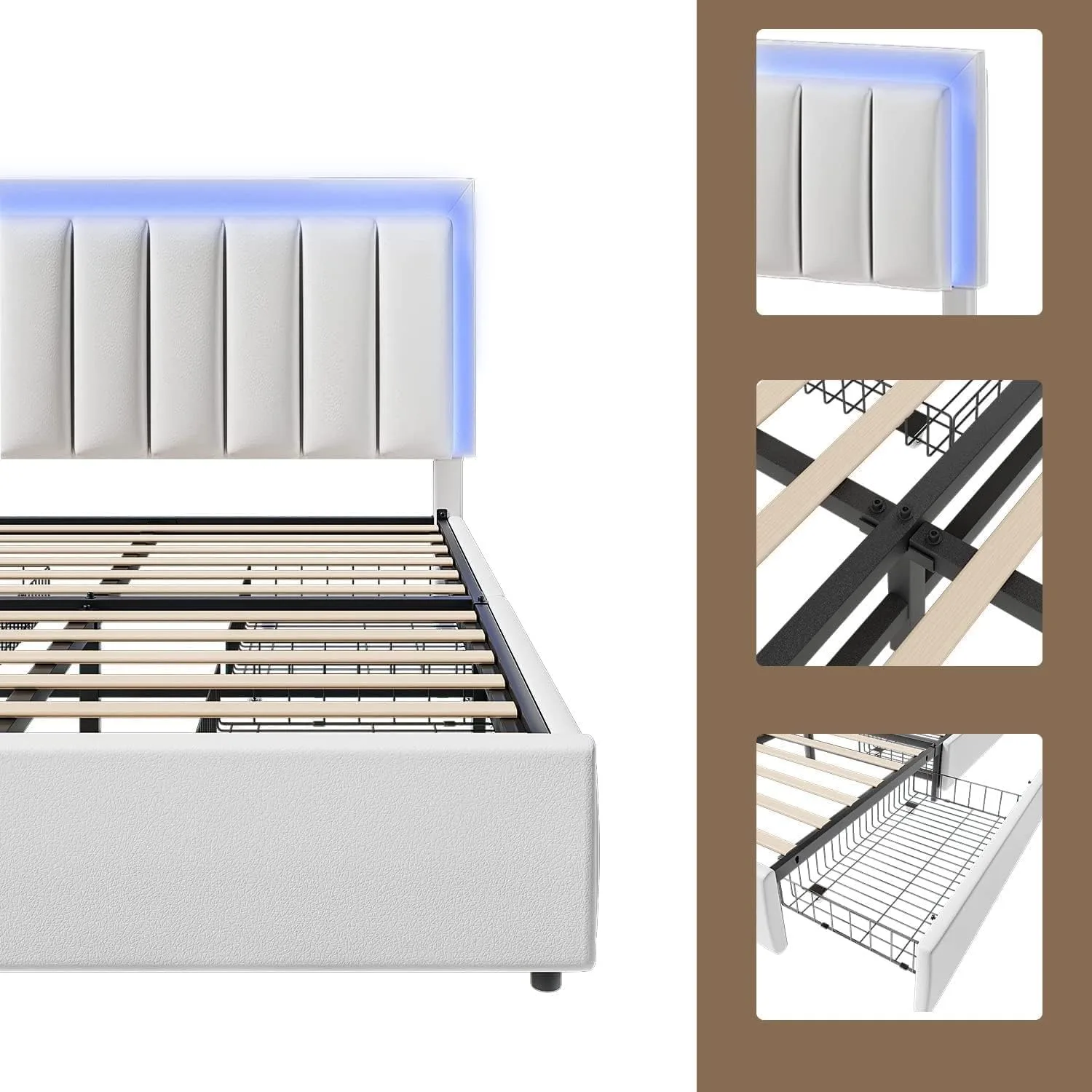 Armoire de rangement pour chaussures avec 3 fermetures à rabat, armoire T1 à chaussures étroite, armoire de rangement autoportante pour entrée et hall