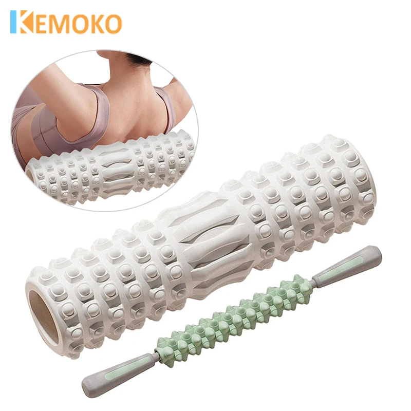 

30cm Foam Rollers for Muscle Massage HIGH Density Back Foam Roller for Back Pain Relief & Muscle Recovery In Legs & Arms Health