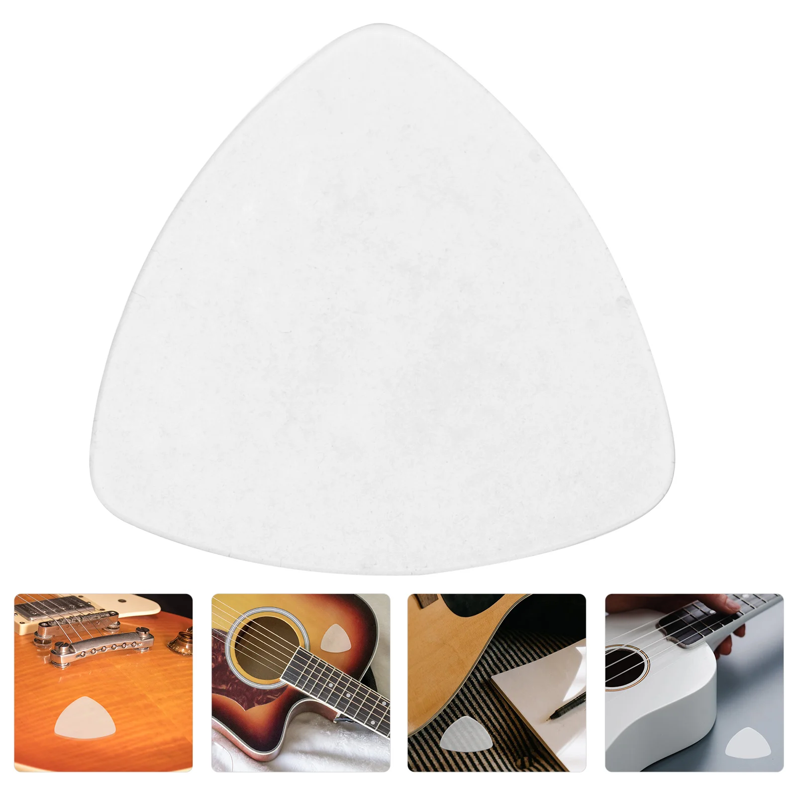 

Creative Nylon Guitar Pick Professional Bass Plectrum Durable Stringed Instrument Accessory Compact Wear-Resistant For Folk