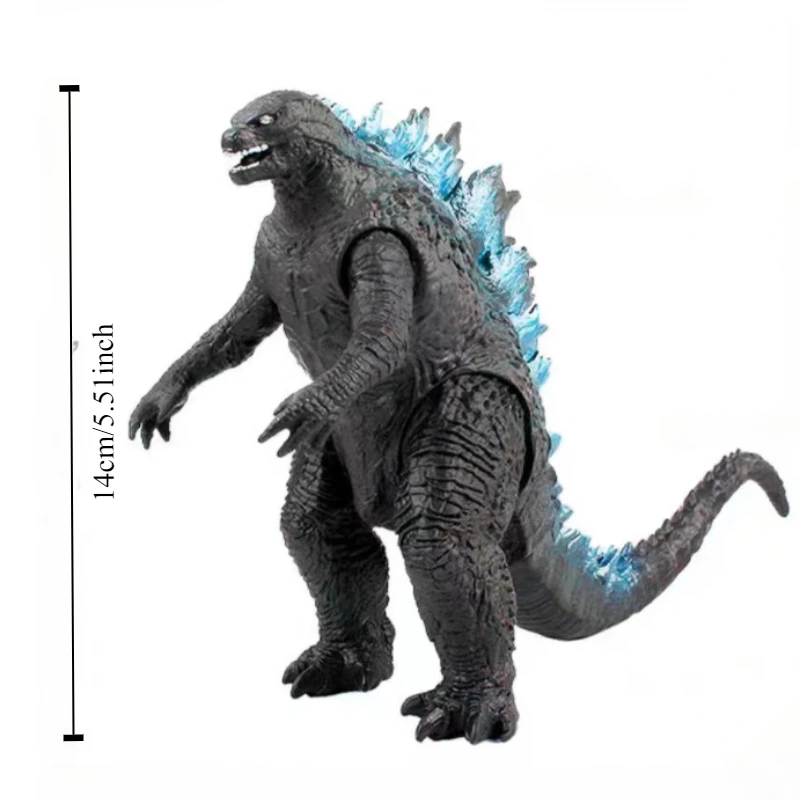 14,5 cm Godzilla X Kong: The New Empire Action-Anime-Figur Titan Godzilla Weichgummi-Monster Maßstabsmodell Sammlerstücke Spielzeug – Detail 2