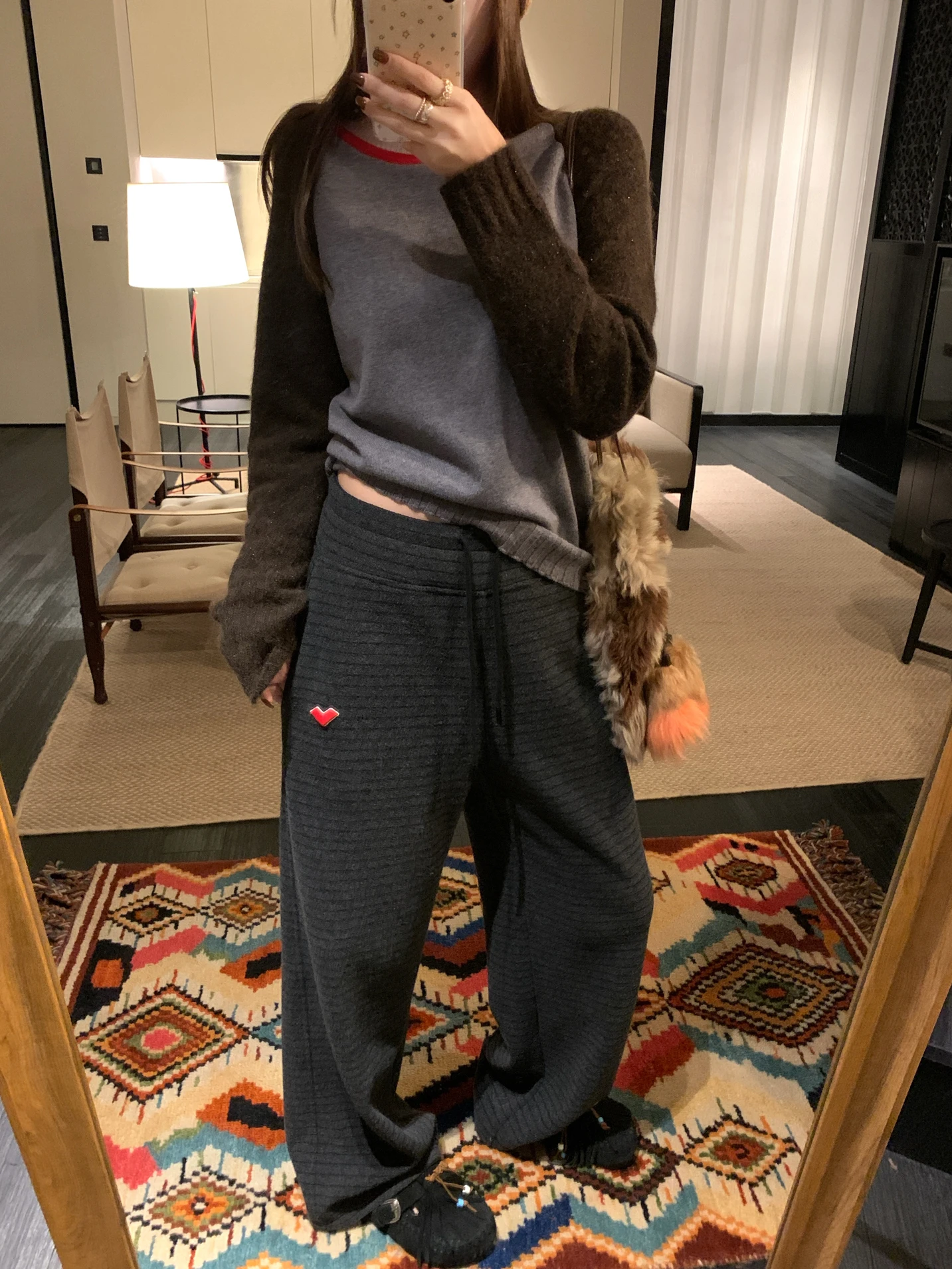 

Realzz Official Camere Wool Blend Knitted Top Color Blo Design Gold And Silver Tead Lazy Girl Sle Long Sve round Ne