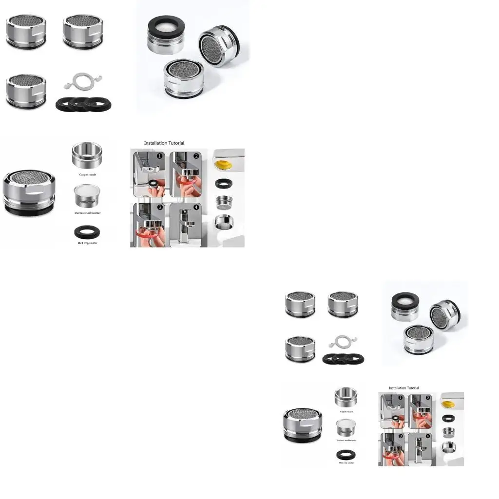 

Простая установка аэратора Прочные и износостойкие сетчатые фильтры для крана аэратора M24