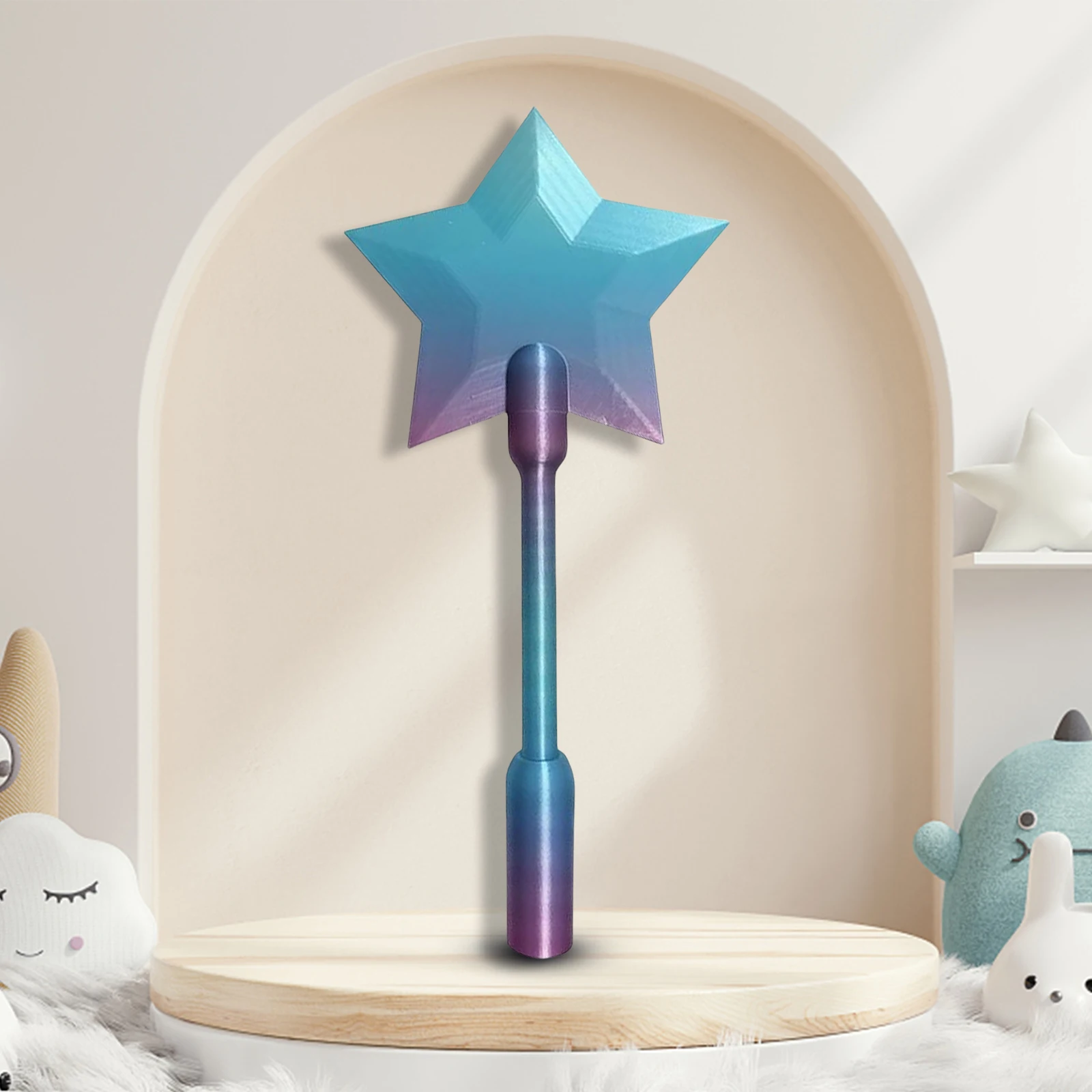Tap-to-Pay Kreditkarten-Zauberstab Kontaktloser Zahlungs-Kartenhalter 3D-Gedruckter Stern-Magischer Kreditkarten-Zauberstab für Kindergeburtstags-Geschenke – Detail 4