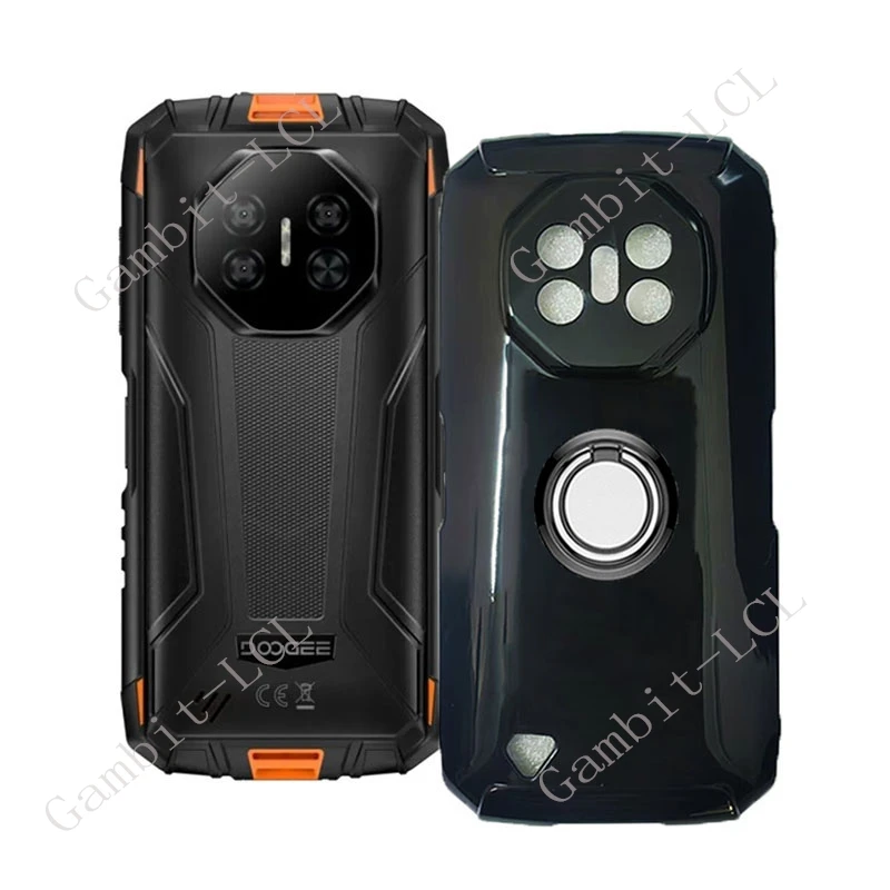 For Doogee Fire 3 Pro Ultra 3Ultra Fire3 3Pro Fire 3 Ultra Back Ring Holder Bracket Phone Case Smartphone TPU Soft Cover