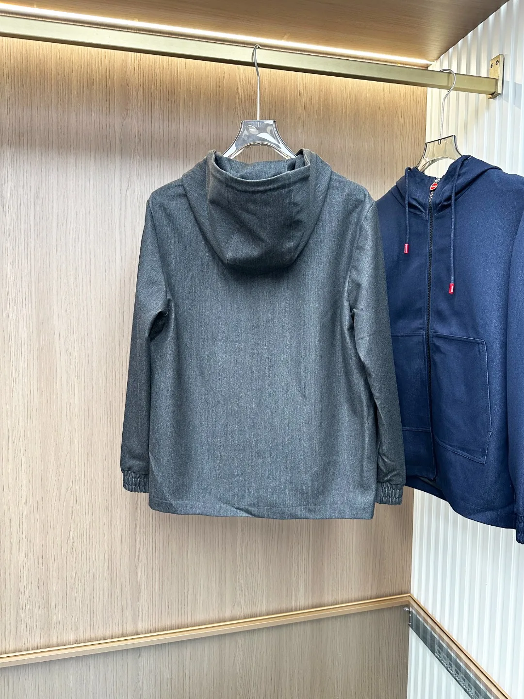 SIJITONGDA2026 early spring, summer and autumn wool blended men's sports and leisure hooded jacket coat size M-3XL