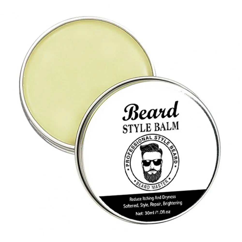 Beard Care Cream Prevent Curling Beard Nourishing Cream Lightweight Tidy  Useful Thinning Beard Treatment Cream