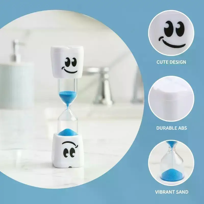 2-Minute Creative Big-Eye Timer  Timer Children Tooth Brushing Sandglass Kitchen Timers Sand Clock Kids Gift