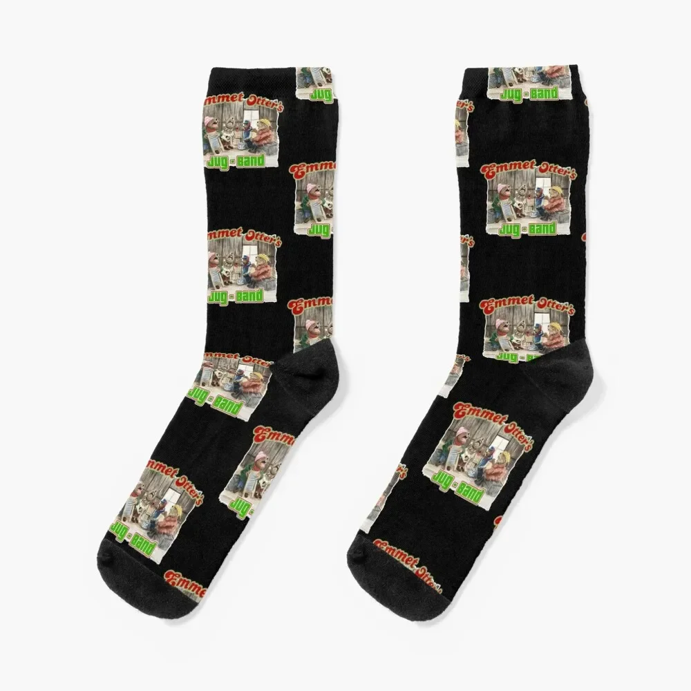 

Emmet Otter Socks christmass gift Sports christmas gifts cotton Women's Socks Men's