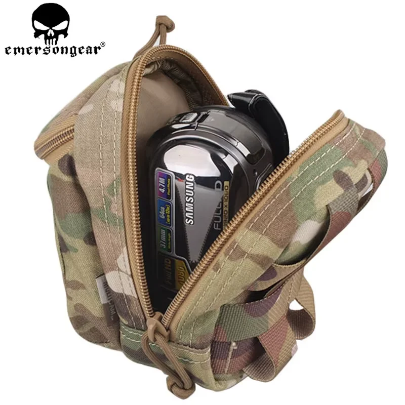 EMERSONGEAR Multipurpose Waist Pouch Tactical EDC Utility Gadget Pouch Molle Waist Bag Digital Camera Smart Phone Bag EM8349