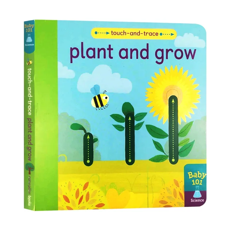 

Plant and Grow,Baby Children's books aged 1 2 3, English picture book, 9781848578937