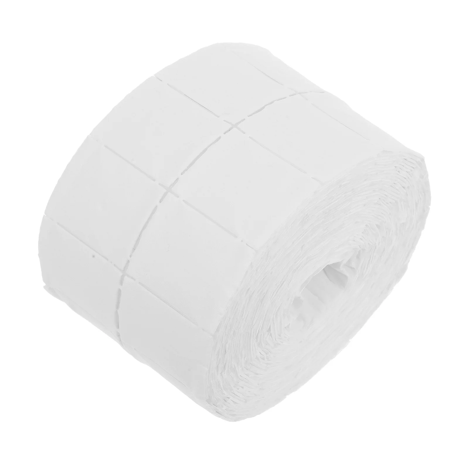 500 قطعة من وسادات إزالة طلاء الأظافر غير المنسوجة، وسادات تنظيف الأظافر للاستعمال مرة واحدة لإزالة طلاء الأظافر أدوات مانيكير باللون الأبيض #5