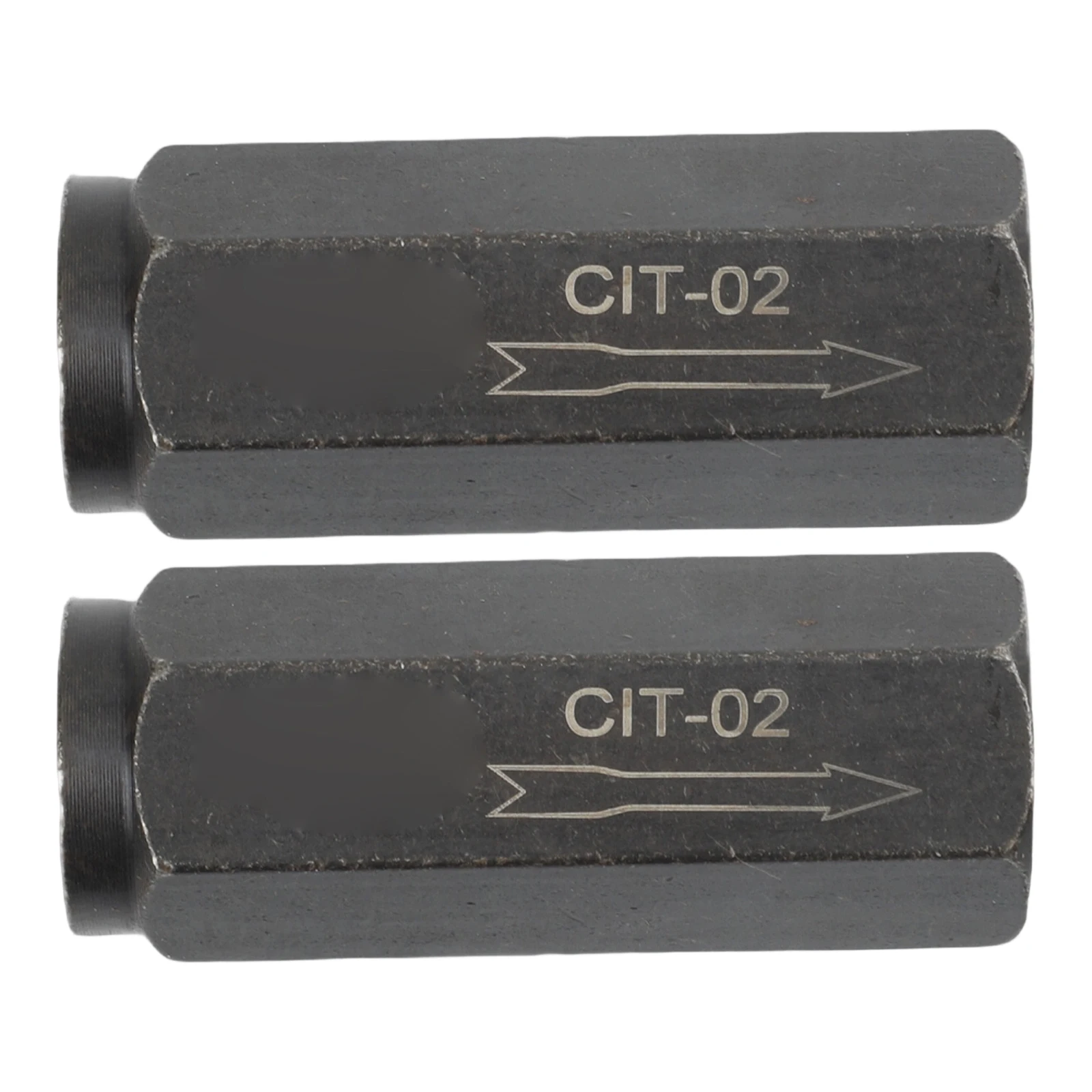 Black Pilot Check Valve Straight-through Reduces Energy Consumption Prevents Backflow Suitable For High Pressure
