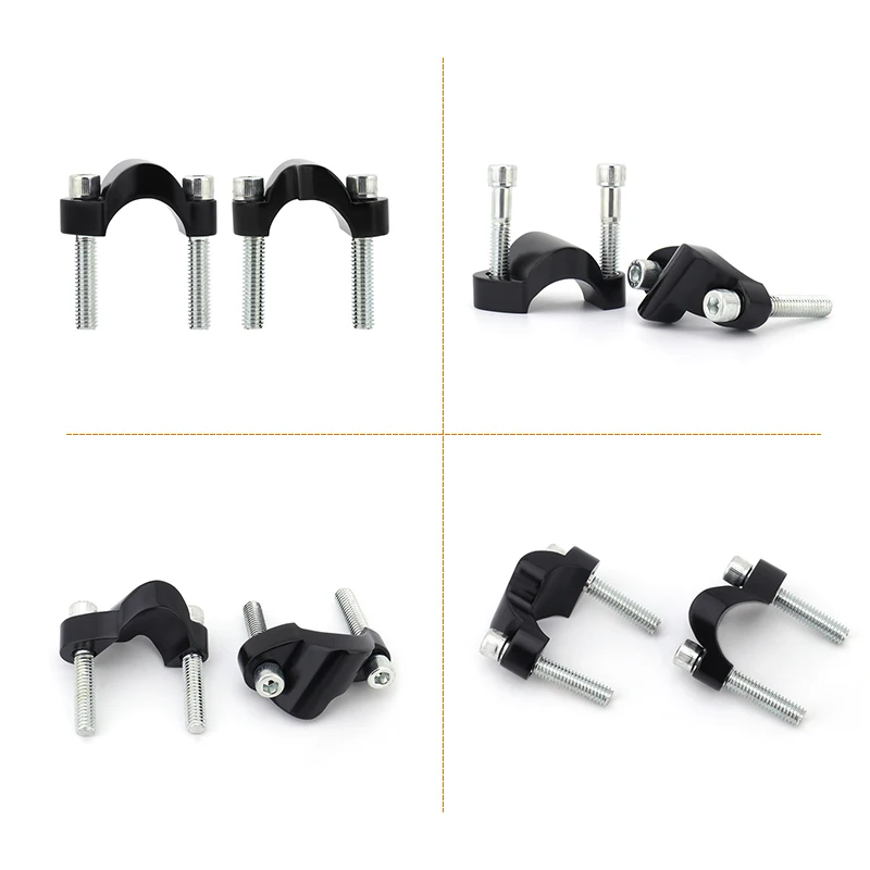 1'' 25MM Handlebar Riser Spacer Kit 1/2'' Heighten Block Extension For Harley Sportster 1200 Forty Eight 48 XL1200X 2010-2022