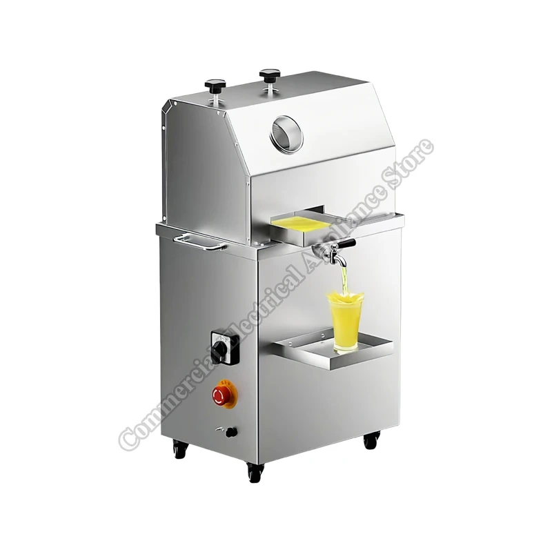 

Пресс для сахарного тростника Соковыжималка для сахарного тростника Коммерческая электрическая соковыжималка из нержавеющей стали Полностью автоматическая вертикальная соковыжималка для сахарного тростника