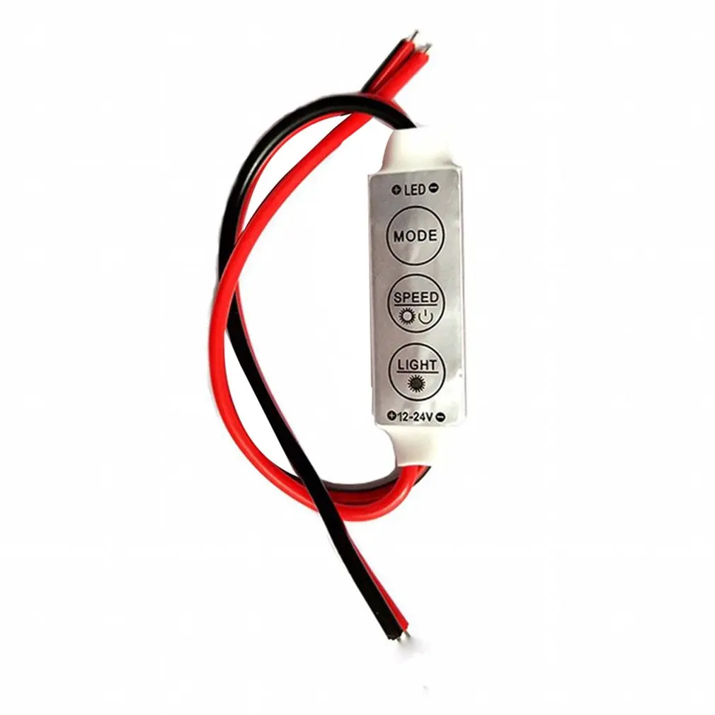 Mini Auto memorize Dimmer  5V 12A Output LED Dimmer Remote Controller For Single Color 5050/3528 Led Strips Brightness Dimmer