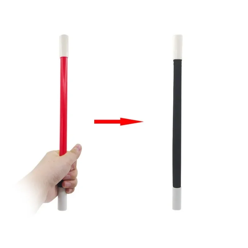 Color Changing Magic Wand Magic Tricks (Red Color) Stick Cane Change Colors Close Up Magia Props Games Street Stage Magic Funny