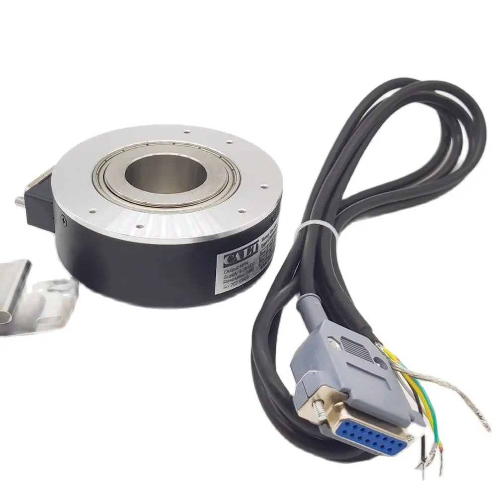 

CALT Through Hole 40mm Hollow Shaft Incremental Encoder GHH90 Elevator Lift NPN OC Signal