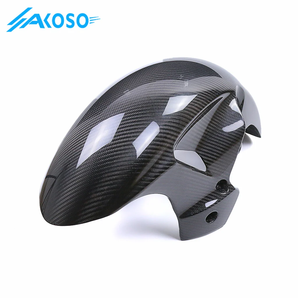 3K Dry Carbon Fiber Motorcycle Accessories Front Fender For Suzuki GSX1300R Hayabusa 2022+