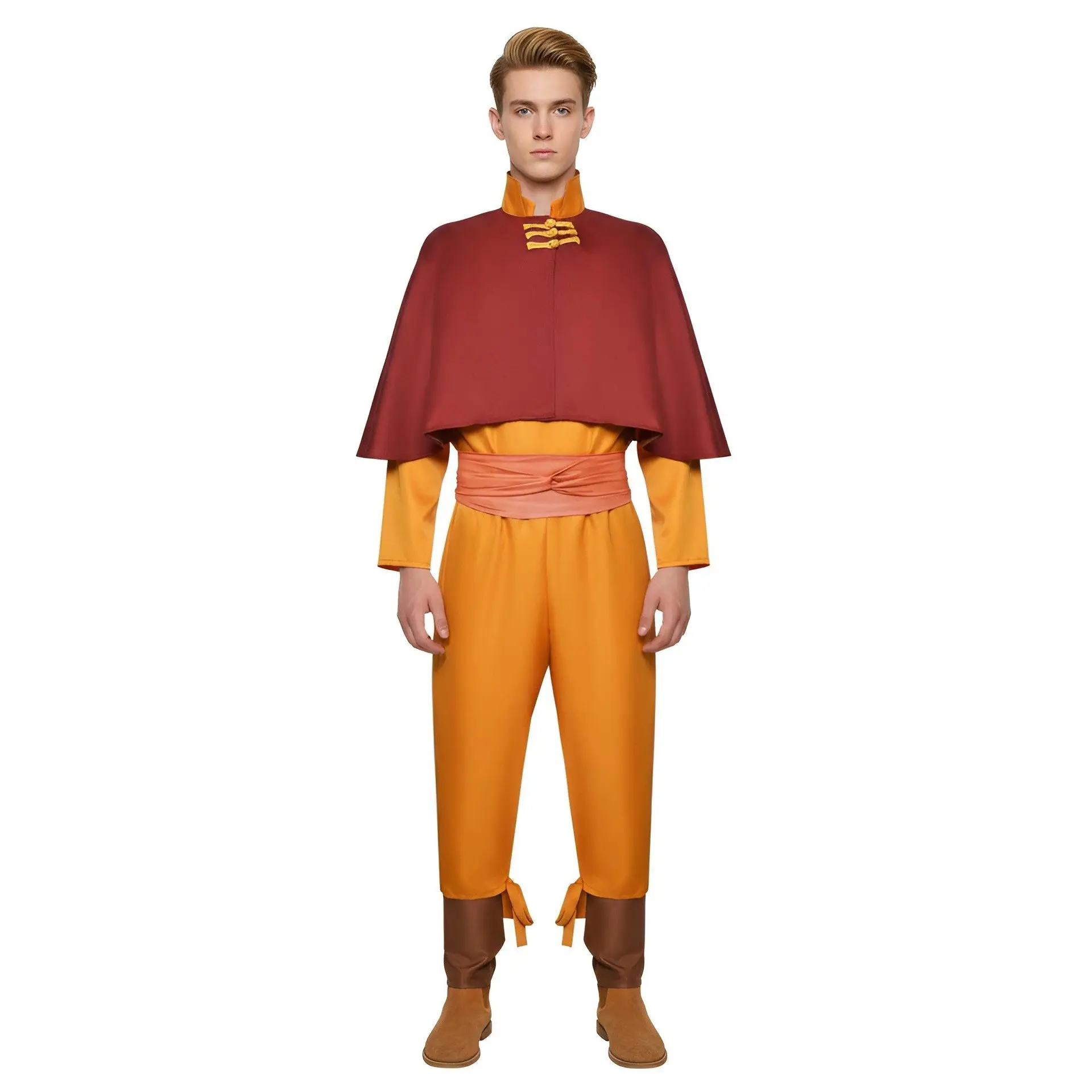 Disfraz de Cosplay de Aang, Edición Avatar: La Leyenda de Aang, para Halloween, Anime, Comic Con, Trajes de Avatar H