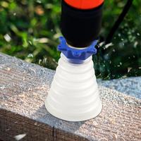 Drill Dust Collector 4.13 Inch Silicone Dust Cover For Electric Drill Retractable Dustproof Accessories Home Improvement Tools