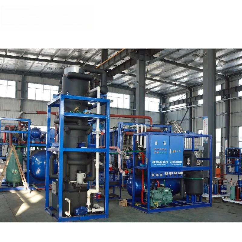 High Quality 1 2 5 10 Tons Tube Ice Machine Low Price Hielo En Rolito for Food Drink and Restaurant Customized