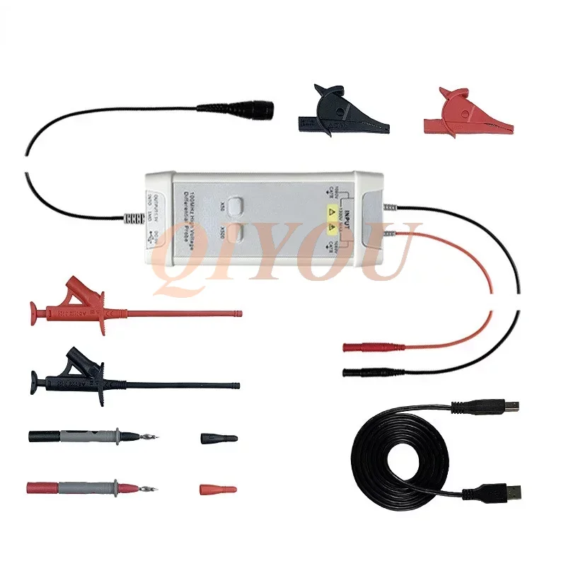 Oscilloscope 1300V 100MHz High Voltage Differential Probes Kit  3.5ns Rise Time 50X / 500X Attenuation Rate