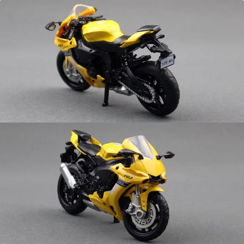 CCA 1:18 Scale Yamaha YZF-R1 Motorcycle Alloy Model Static Metal Collection Toy Holiday Gift