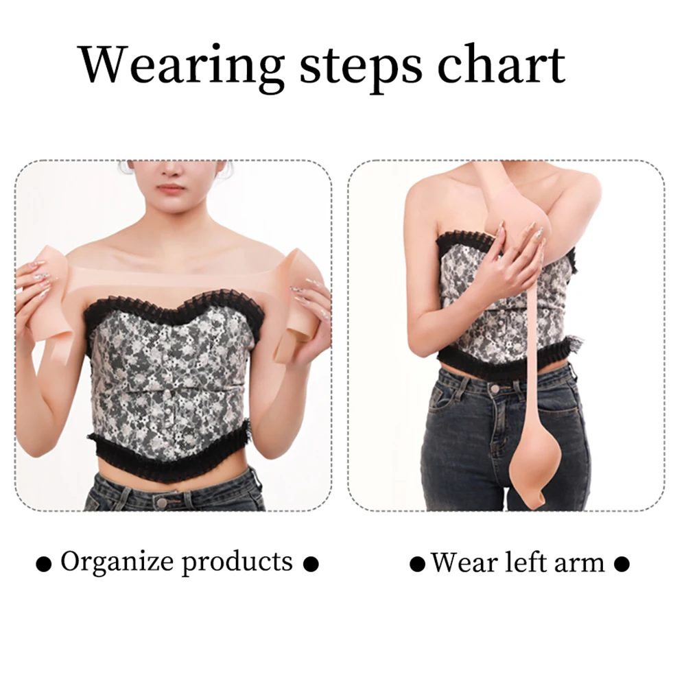 Silicone Solid Pads Enhancer Men Shoulder Push-up Muscle Shaping Styles Stronger Cosplay Bodysuit Sexy Anti-Slip Invisible