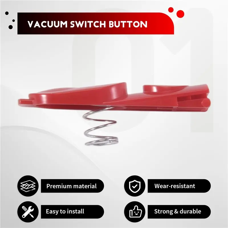 Bouton de commutation avec ressort pour aspirateur Dyson V7, V8, V10, V11, V15, 1 pièce