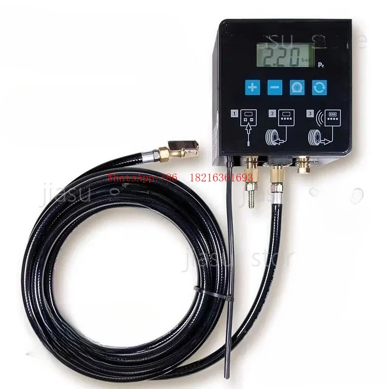 Limited Offer Limited Offer High Precision Digital Wall Mount Tire Inflator Auto Inflation Air Pump 0-15bar/220PSI For Car Mot