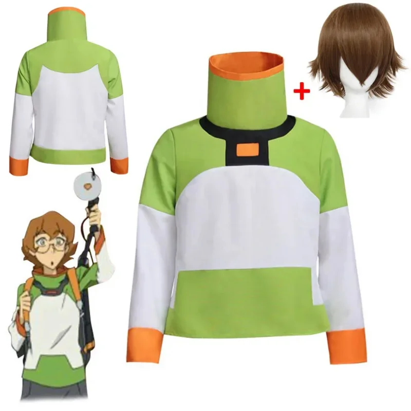 

DIY аниме косплей Voltron: Legend of the Spiderman Pidge косплей футболка костюм топ куртка с длинными рукавами для костюма на Хэллоуин wi