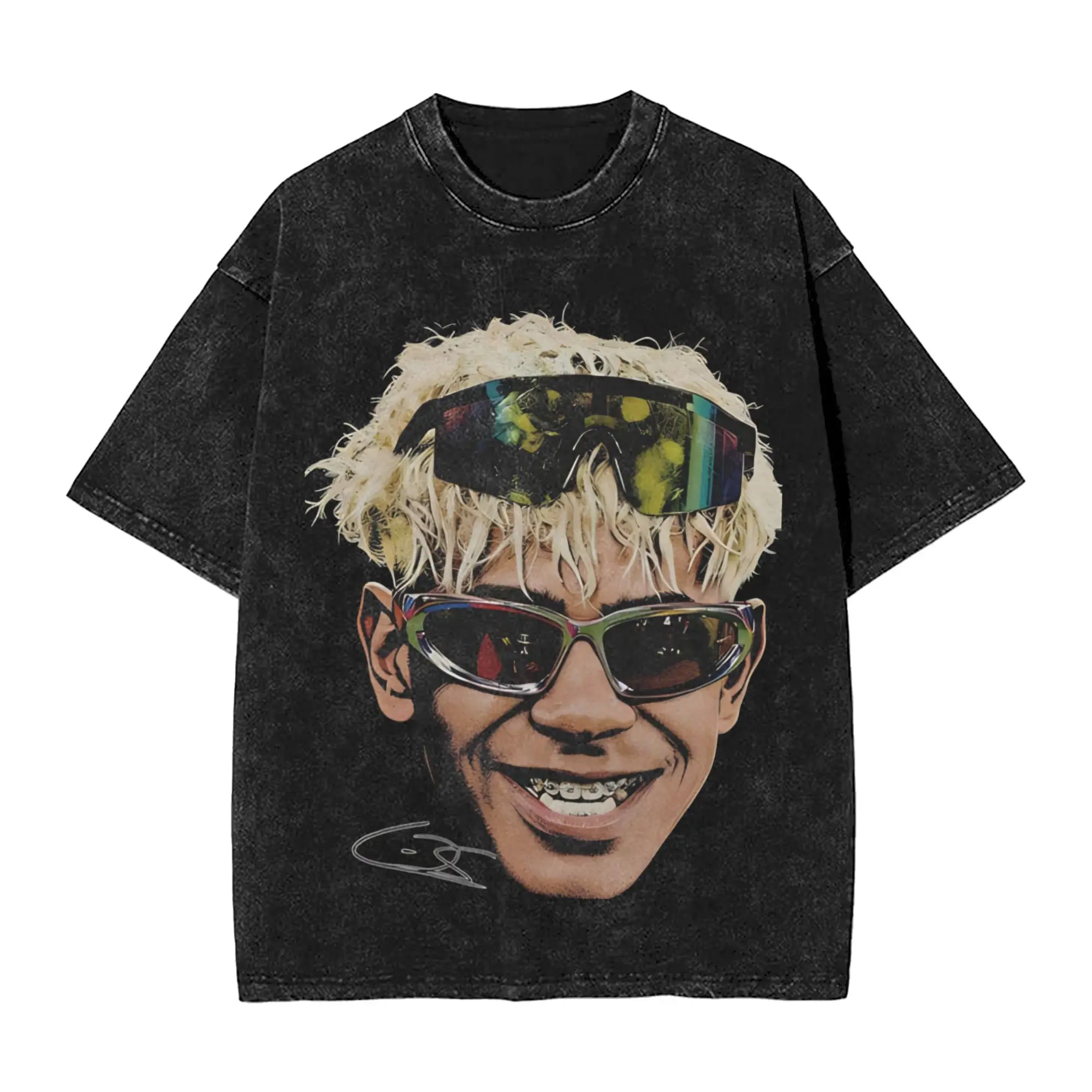 Lamine Y-Yamal Washed T Shirts Streetwear Vintage T-Shirts Football Soccer Tee Shirt Men Women Short Sleeve Oversize Printed