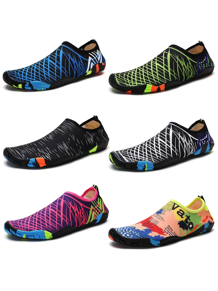 Quick-Drying Summer Water Shoes Unisex Seaside Beach Sock Barefoot Sneakers Men Swimming Upstream Sports Diving Aqua Shoes Women