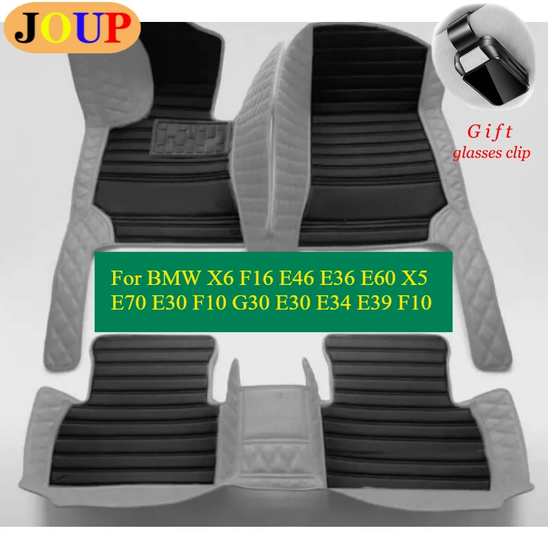 

Car floor mats for BMW X6 F16 E46 E36 E60 X5 E70 E30 F10 G30 E30 E34 E39 F10 Carpets Covers Left /Right Hand Drive