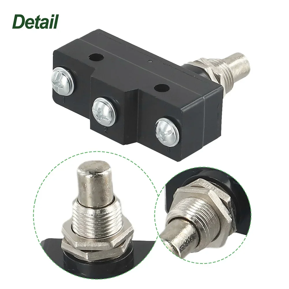 2pCS LXW5-11M Limit Switch 10A Push Plunger 1NO+1NC 3 Terminals AC380V DC220V For Industrial Control Machinery