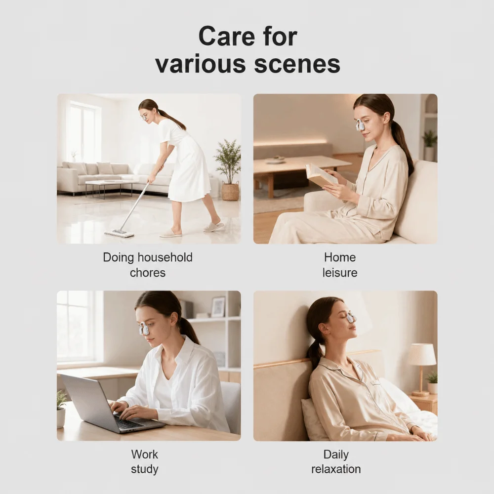 EMS Micro Current Nose Shaper Device Electric Clip Frame Pulse Mode Nose Massage Gear Raise Nose Bridge Refine Nose Wing