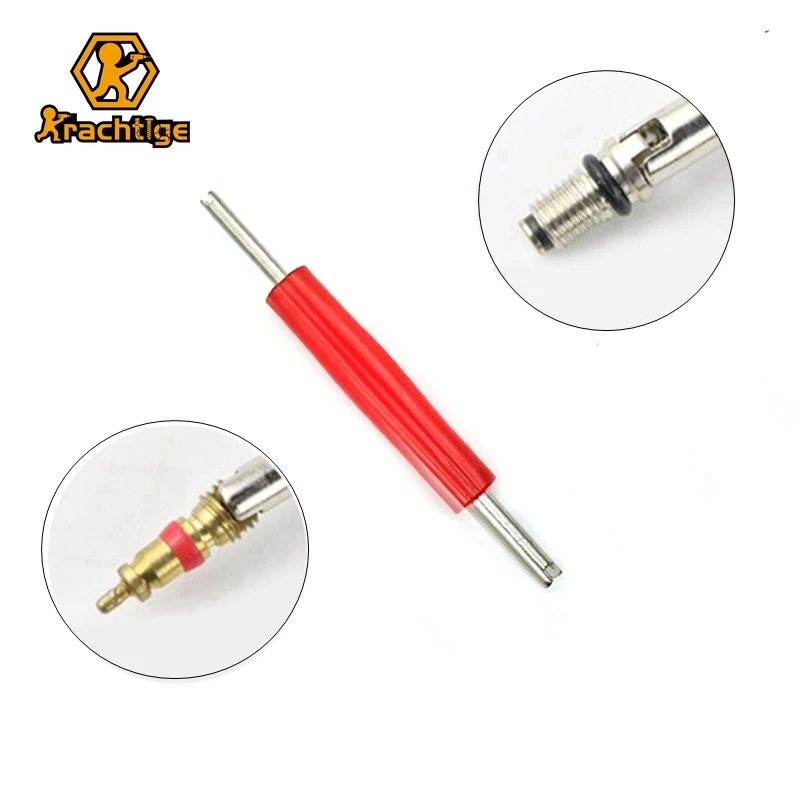 1Pcs Special Maintenance Tool  for  Double Ended Valve Core Wrench Tire Repair Installation Valve Stem Core Disassembly Tool