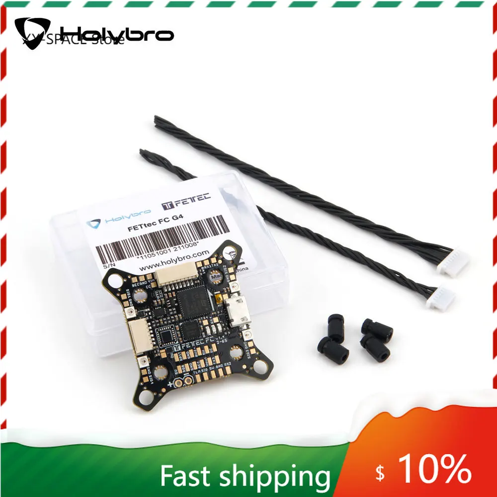 

Holybro FETtec FC G4 KISS V1.7 Firmware 170MHz 2-6S Flight Controller 5V/16V BEC 20X20mm 30.5X30.5mm for FPV Drones DIY