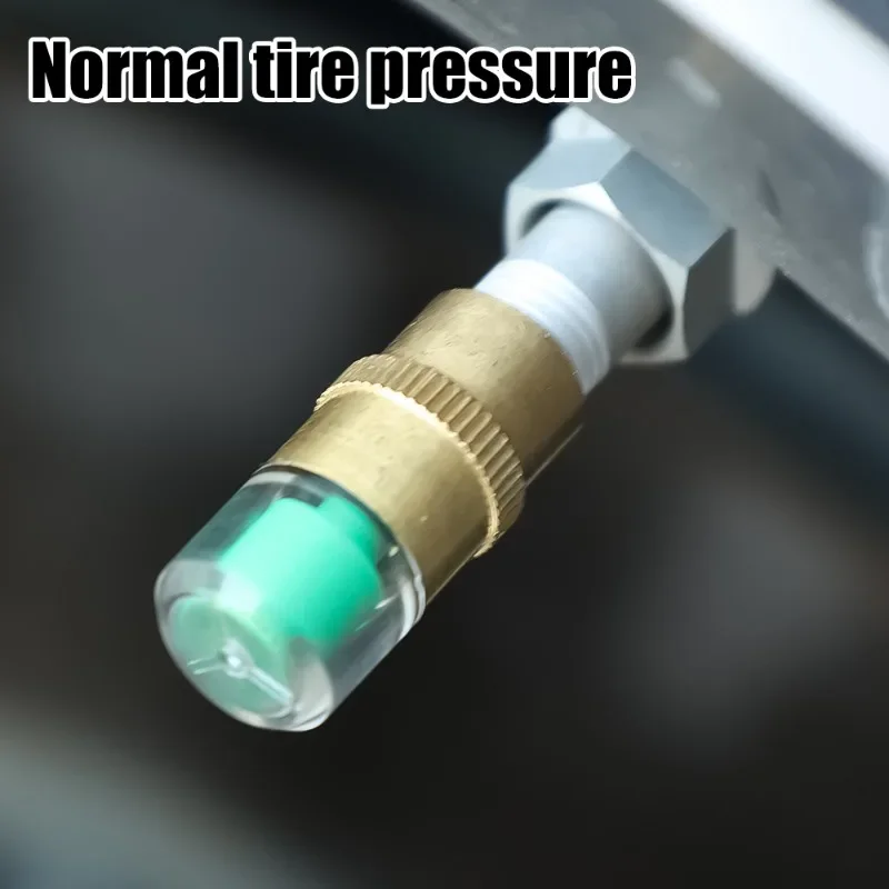 8/1Pcs Car Tire Pressure Monitor Sensors Tire Air Alert Cap Cars Trucks Air Pressure Gauge Alert Monitoring Tire Accessories