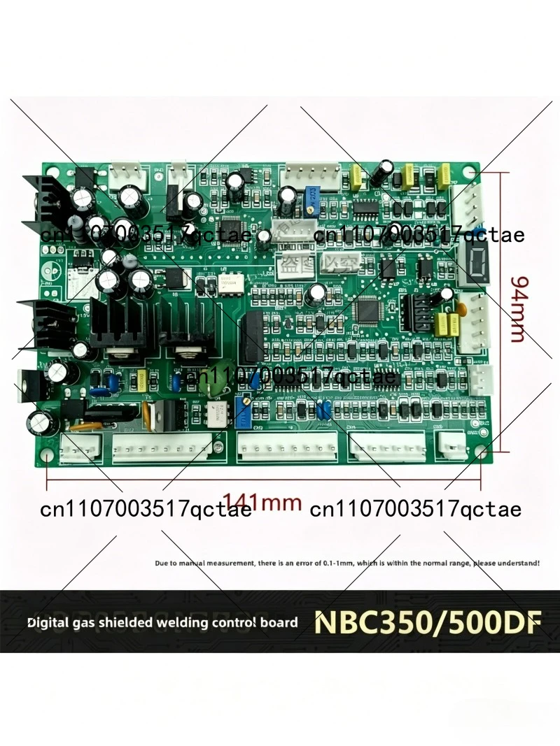 NBC350/500DF IGBT Control Board, Digital Inverter for Gas Shielded Welding Machine