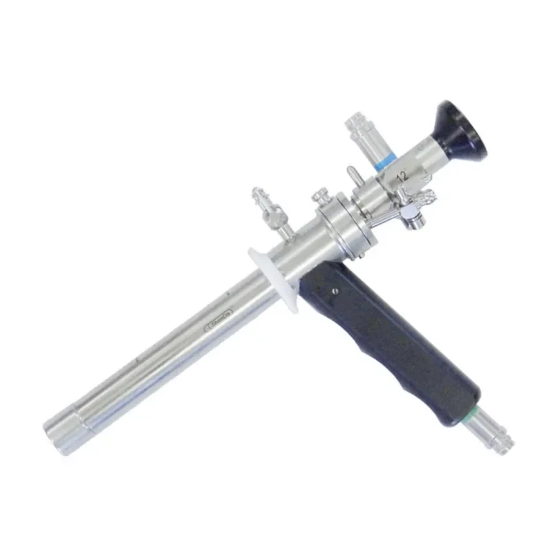 Frontsurg Rectoscopy Professional Medical Optical Rectoscopy Sigmoidoscope Rectoscope Set with Manual Power Source