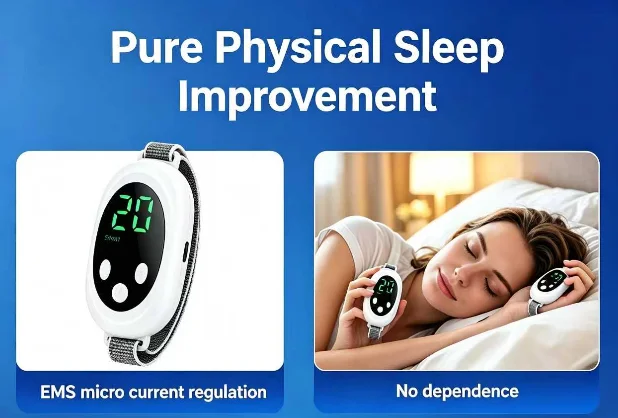 Multi Modes Adjustable Intensity Intelligent Sleep Soother for Anxiety Relief Nerve Regulation and Insomnia Improvement