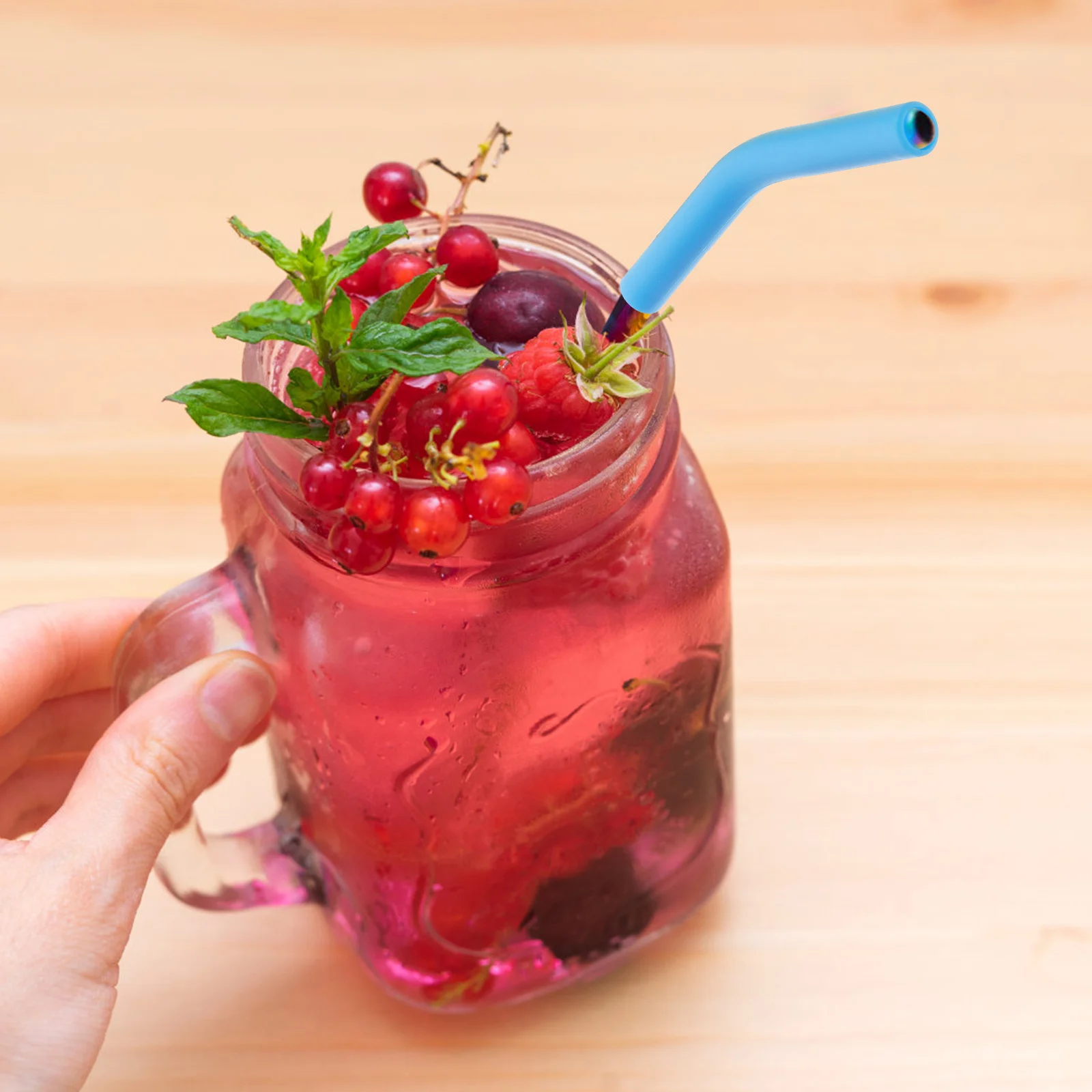 

24Pcs Premium Silicone Straw Cover for Metal Straws Safe Practical Reusable Drinking Tip Silicone Straw Tips