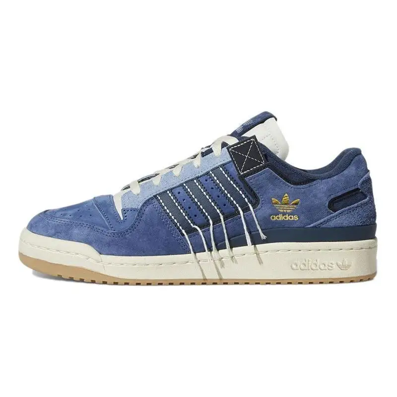 adidas originals FORUM Skateboarding Shoes Unisex Low-top Blue-violet/deep Navy Blue/white Sneakers shoes GW0298